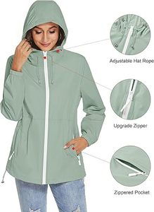 Wholesale Designer Men Long Winter Outdoor Windbreaker Jacket Stand Collar Vintage Style Lightweight Windproof Waterproof Hooded - Product Image 5