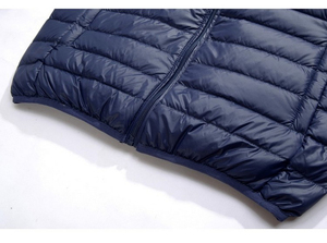 Veste d'hiver décontractée pour homme avec rembourrage matelassé doux, matériau durable et style moderne - Product Image 3