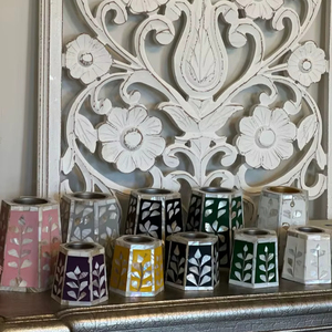 Quemador de Incienso Moderno de Alta Calidad con Incrustaciones de Hueso de la India, Porta Incienso de Resina Único para Decoración del Hogar, Hotel, Oficina, Villa, para Uso Religioso - Product Image 1