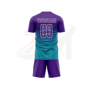 Conjunto de Uniforme de Fútbol, Camiseta, Pantalones Cortos y Calcetines de Secado Rápido, Kit Personalizado para Partidos de Equipo, Uniforme de Fútbol al por Mayor, Camiseta Sublimada Personalizada - Product Image 3