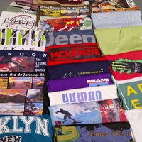 Lots de liquidation de vêtements en palettes, retours d'acheteurs, surplus de créateurs, vente en gros, vêtements pour hommes et femmes, t-shirts imprimés