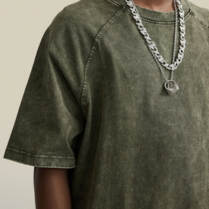 Camisetas Formales de Manga Corta para Hombre, Talla Grande, con Cuello Alto, Tela Twill, 100% Poliéster Ecológico, Gran Venta - Product Image 5