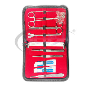 10 pcs Stainless Steel Biology Lab Dissection Kit Veterinary Medical Students' Scalpel Knife Handle Blades Set By <b>Blush</b> Surgical - Product Image 2