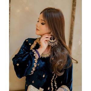 Designer Women's <b>Top</b> and Bottom Set with Dupatta for Party Wear - Product Image 2