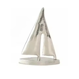 Accent Metal Sculpture Modern Art Figurine <b>Decorative</b> Showpiece Home Living Room <b>Table</b> <b>Decor</b> - Product Image 1