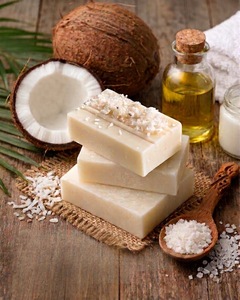 OEM 100% Natural Coconut Oil <b>Soap</b> Bar | Organic Palm Oil Base Handmade Skincare <b>Soap</b> Natural Coconut Oil <b>Soap</b> with Palm Oil Base - Product Image 5