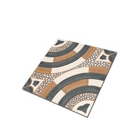 Carreaux de sol en porcelaine à poinçon gaufré rustique pour Use-300x300 extérieur 30x30 12x12 40x40 400x400 16x16 tailles finition émaillée prix