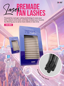 CharmLash Laser Premade <b>Eyelash</b> Fans Private Label Lash <b>Extensions</b> Heat Bonded Volume Fans Custom Packaging - Product Image 5