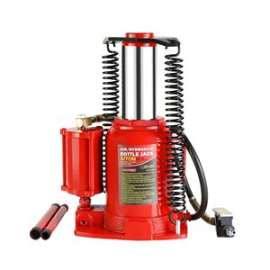 Martinetto portatile idraulico da 32 tonnellate per auto con manico a presa d'aria manuale a basso profilo - Product Image 1