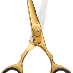 Juego de Tijeras Profesionales de Acero Inoxidable de 5 Pulgadas para Barba y Bigote con Estuche de Cuero y 2 Peines Pequeños para un Aseo Preciso - Product Image 5