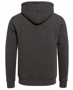 Men's Heavyweight <b>Sherpa</b> Fleece-<b>Lined</b> Full Zip Hooded Classic Tech Eco-Friendly Solid Anti-Wrinkle Winter Regular Fit Hoodies - Product Image 6