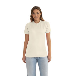 Next Level Adult Cotton T-Shirt – Premium Soft Washed 100% <b>Ring</b>-Spun Fitted Natural Tee Lightweight Soft Cotton Casual T Shirt - Product Image 4