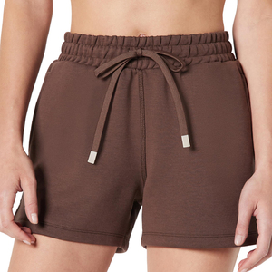 Casual Cotton <b>Sweat</b> <b>Shorts</b> for <b>Women</b> Summer Elastic High Waist With Pockets Workout <b>Sweat</b> <b>shorts</b> for <b>women</b> - Product Image 1