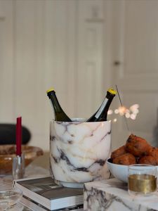 Resin Ice Bucket Modern Decorative Beverage Cooling <b>Container</b> For <b>Wine</b> Champagne Beer Ice Storage Tub For Home Bar - Product Image 5