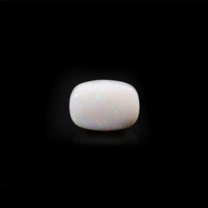 Natural White Opal Raw Gemstone 12.75 Carat Certified Wholesale 20mm - Product Image 1