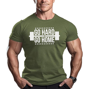 Camisetas deportivas para hombre, corte regular, transpirables, de secado rápido, manga corta. - Product Image 2