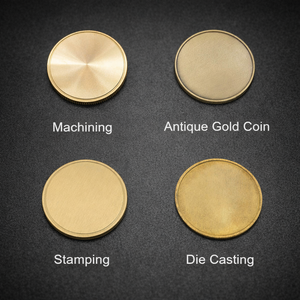 Monedas de Latón Forjado Premium Personalizadas con Temática de Letras, Recuerdos de Amor/Moda/Folk Art, Regalos, Técnica de Estampado, Troquelado - Product Image 2