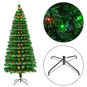 Albero di Natale in Fibra Ottica da 2,3 m con 260 Lampade LED e 260 Rami - Categoria Prodotti Luci Natalizie - Product Image 5