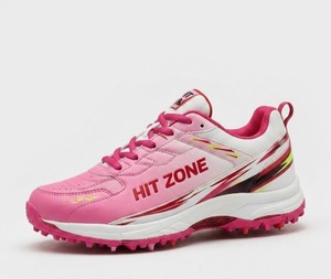 Chaussures de cricket à crampons en caoutchouc HIT ZONE de qualité supérieure, double couture, légères, durables, confortables, haute adhérence, 12 ans et plus - Product Image 2