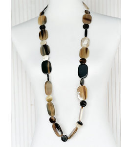 Collar de Moda de Cuerno de Búfalo Natural para Mujer, Ideal para Bodas, Fiestas y Aniversarios, Agrega un Toque Salvaje a tu Compromiso - Product Image 6