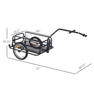 Carrello per Accessori Bicicletta per Trasporto e Stoccaggio Conveniente - Product Image 2