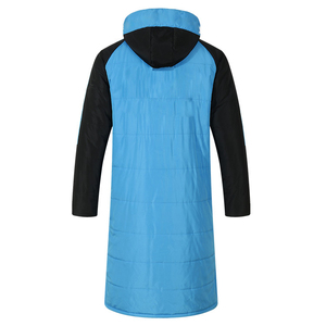 Parka Larga de Invierno para Hombre con Capucha y Ribete de Piel, Abrigo Grueso Acolchado, Cortavientos con Cremallera, Ropa Exterior Cálida e Informal, Parkas para Hombre - Product Image 2