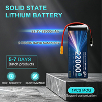 Batterie au lithium-ion rechargeable haute énergie XINGTO LiNiMnCoO2 semi-solide 6S 12S 14S 18S 24S 22000mah 275Wh/kg pour drone UAV