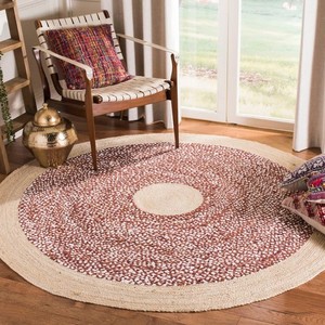 Designer Natural Jute Overdyed Area <b>Rug</b> Set for Living Room Bedroom or Guest Room Factory Price - Product Image 2