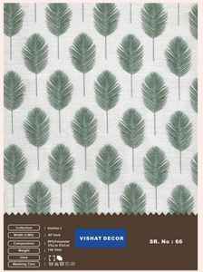 Tissu de rideau en voile uni tissé 100% polyester imprimé numériquement pour la décoration intérieure - Product Image 3