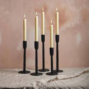 Porte-bougies traditionnels en fer forgé, décoration classique de luxe pour la maison, mariage, anniversaire, durables, écologiques, faits à la main, personnalisables - Product Image 6