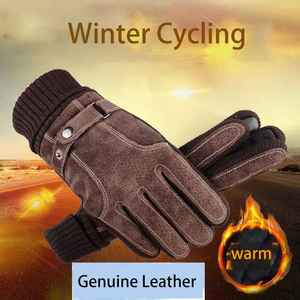 Gants d'hiver pour homme en promotion, extra épais et imperméables, compatibles écran tactile, anti-froid pour le ski, le cyclisme et les activités de plein air - Product Image 4