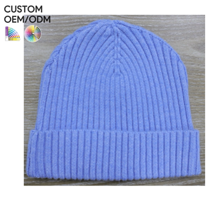 Mens <b>beanie</b> cap cotton soft stretch knit style custom logo OEM ODM support for wholesale apparel brands - Product Image 5