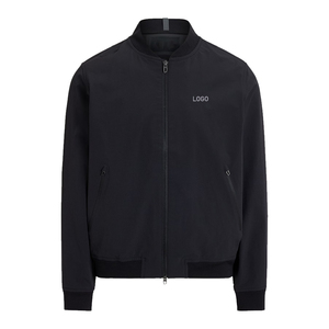 Premium Performance Autumn Flight <b>Jacket</b> <b>Men</b> Lightweight Wind Resistant Breathable Bomber OEM Custom Luxury Athleisure - Product Image 3