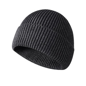 Gorro de Punto Acrílico Unisex Personalizado, Gorro de Invierno Cálido con Borde, Gorra de Calavera Suave y Elástica con Logotipo Bordado, Ropa Deportiva Informal para Exteriores - Product Image 3