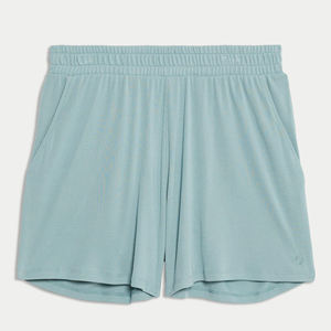 Vêtements de sport personnalisés, shorts de sport taille haute, séchage rapide, légers, shorts de course pour femmes avec poches - Product Image 2