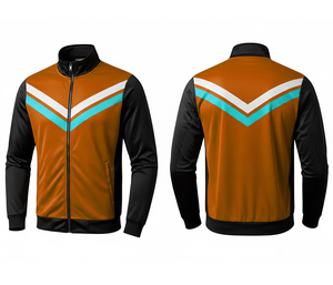Chaqueta Deportiva Sublimada con Cierre Completo, Ropa para Correr y Fitness, Cálida, Transpirable y de Secado Rápido |   Tallas Hombre Mujer Juvenil - Product Image 3