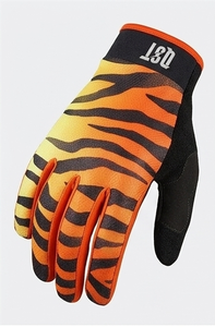 Gants de cyclisme QST pour hommes avec la dernière impression de conception de tigre Équipement de vélo de route et de moto en PU pour le sport - Product Image 3