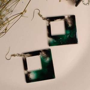 Pendientes de Resina con Diseño de Gota de Agua y Playa, Ecológicos, Hechos a Mano, Tradicionales y Modernos para Mujer - Product Image 3