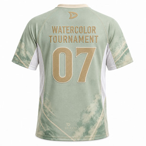 Maillot de Cornhole personnalisé pour homme, respirant, en maille, pour tournoi, brodé, vêtements de sport d'équipe, vente en gros - Product Image 3