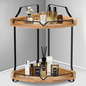 Plateau de service rectangulaire en bois artisanal Aaliyan Impex AI-WT-45, design floral, luxe, pour le thé de l'après-midi, anniversaire - Product Image 2