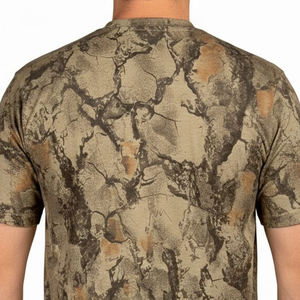 Chemises de sport à manches longues en tissu respirant pour hommes, camouflage sublimé, vente en gros, chemise de chasse professionnelle pour garçons - Product Image 6