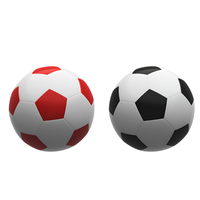 Ballon de football officiel en caoutchouc PU moulé, durable, pour l'entraînement, fabricant OEM, fournisseur en gros, Chine