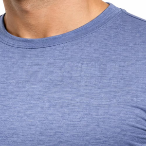 Camiseta Deportiva para Hombre, Color Sólido, Corte Regular, Ropa Deportiva Ligera y Transpirable, 100% Algodón, 180g, Uso Diario Informal - Product Image 6