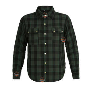 เสื้อป้องกันสำหรับขี่มอเตอร์ไซค์ ผ้าฟลานเนล แบบ unisex เสริมความแข็งแรง ระบายอากาศได้ดี แขนยาว Lazib Moto Gears - Product Image 1