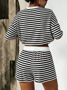 2026 New Arrival Cotton Ladies <b>Twin</b> <b>Set</b> For Girls OEM Service Women Clothing Summer Casual Wear 2 Piece <b>Twin</b> Wholesale Price - Product Image 2