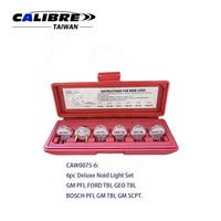 Kit de prueba de impulsos de luz Noid para inyectores de combustible universales TAIWAN CALIBRE con juego de lujo, 1 año de garantía, moldeado por soplado para