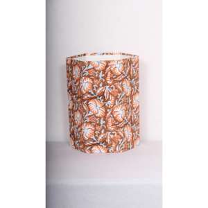 Cubo de papel decorativo hecho a mano con tapa abierta, impreso en PP, con envoltura de cartón y tela 100% algodón. - Product Image 1