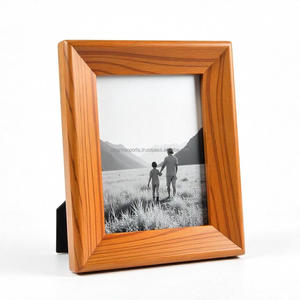 Cadre photo en bois d'acacia naturel, affichage durable et élégant pour décor de bureau de souvenirs de famille ou cadeaux réfléchis - Product Image 5