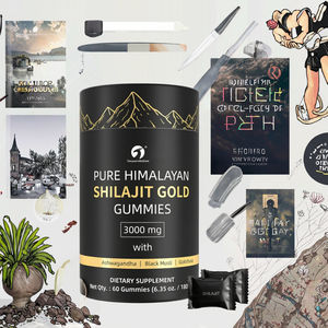 Gomitas de Shilajit Orgánico de Primera Calidad, Suministro Directo de Fábrica, Suplemento Dietético con Ácido Fúlvico - Product Image 3