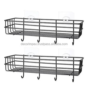 High on Demand Premium Black Finished Decorative Bathroom and Kitchenware <b>Racks</b> <b>for</b> Sale in Bulk From India - Product Image 1